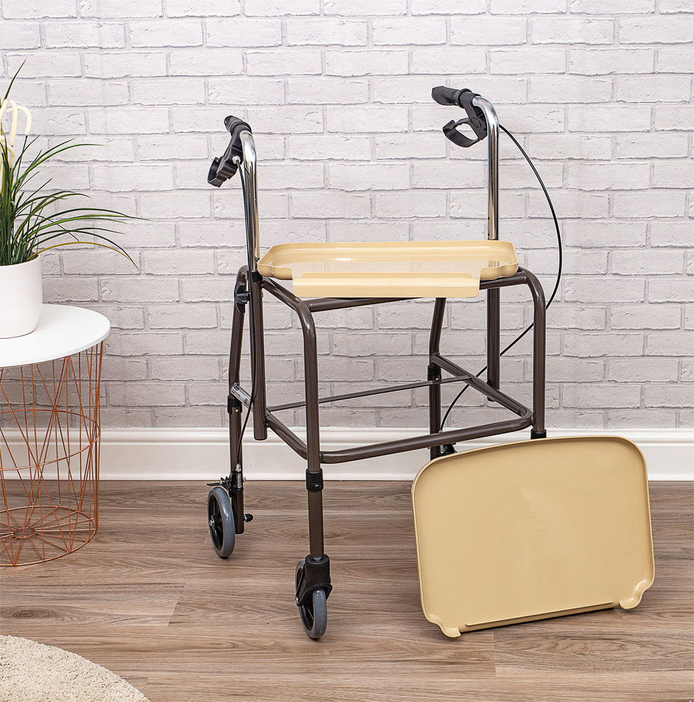 Aidapt Height Adjustable Kitchen Strolley Trolley With Brakes VG798WB