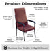 Aidapt Longfield Height Adjustable Lounge Chair VG808SD