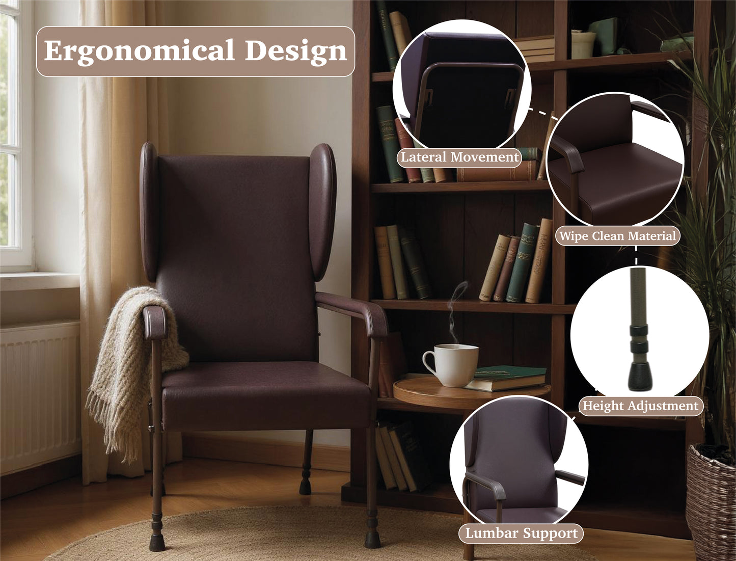 Aidapt Flat Pack Chelsfield Chair VG811