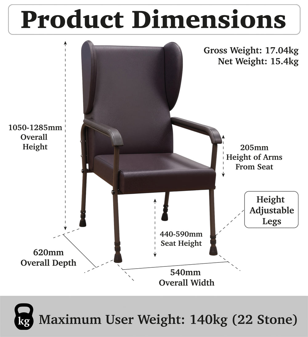 Aidapt Flat Pack Chelsfield Chair VG811