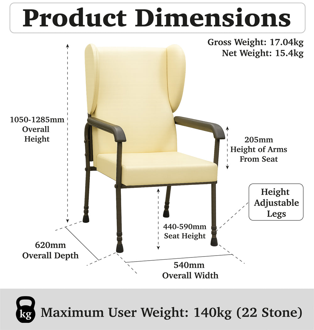 Aidapt Flat Pack Chelsfield Chair VG811