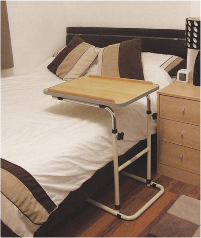 Aidapt Canterbury Multi Table Over Under Bed Chair VG832 VG866 With or Without Wheels Castors Tilt Adjustable