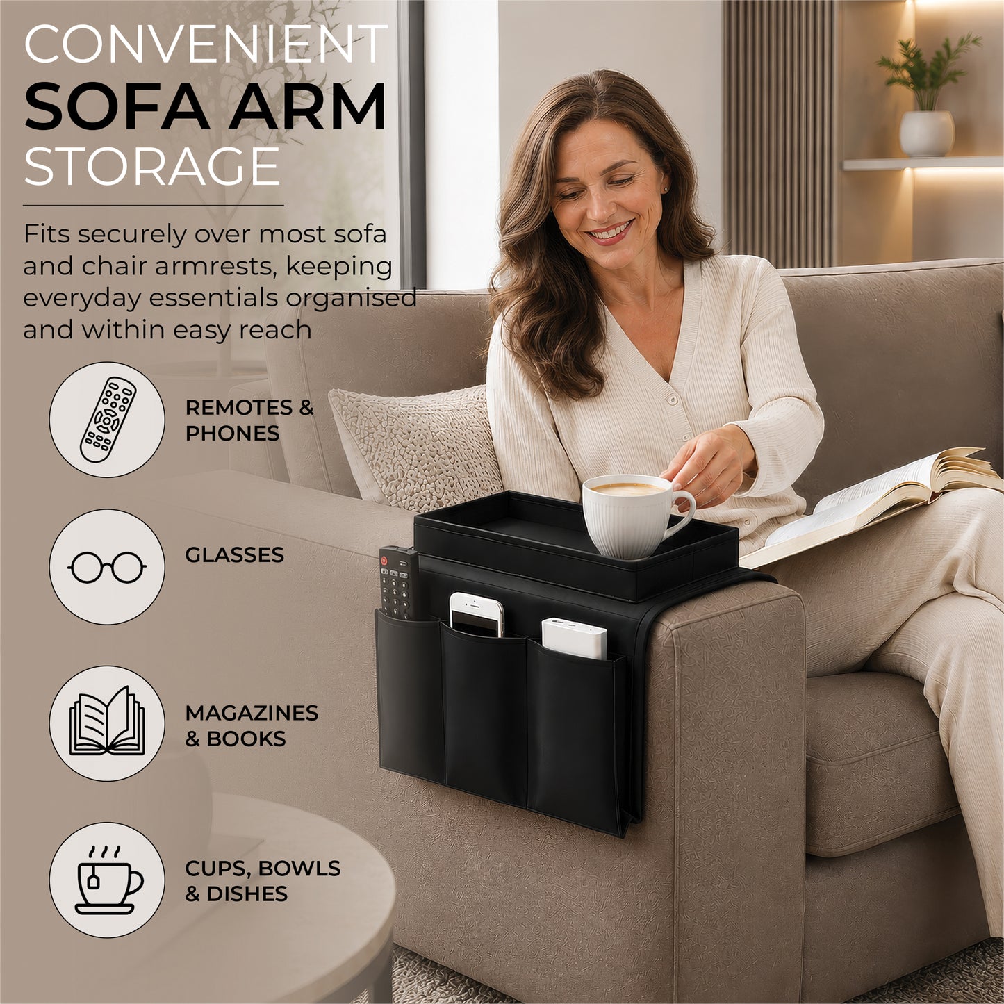 Aidapt Arm Rest Organiser VG840B