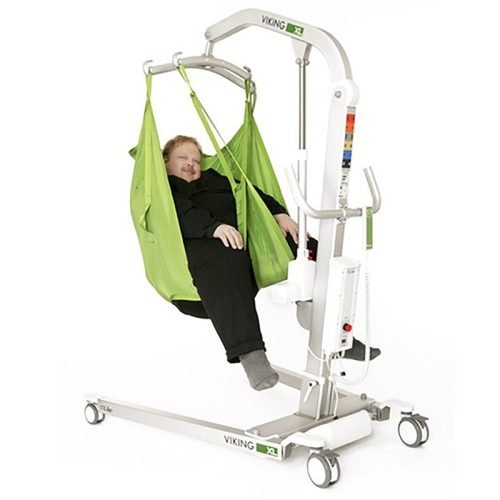Lève-personne mobile bariatrique robuste Hillrom Liko Viking XL Batterie électrique Lithium ou Plomb 2040043