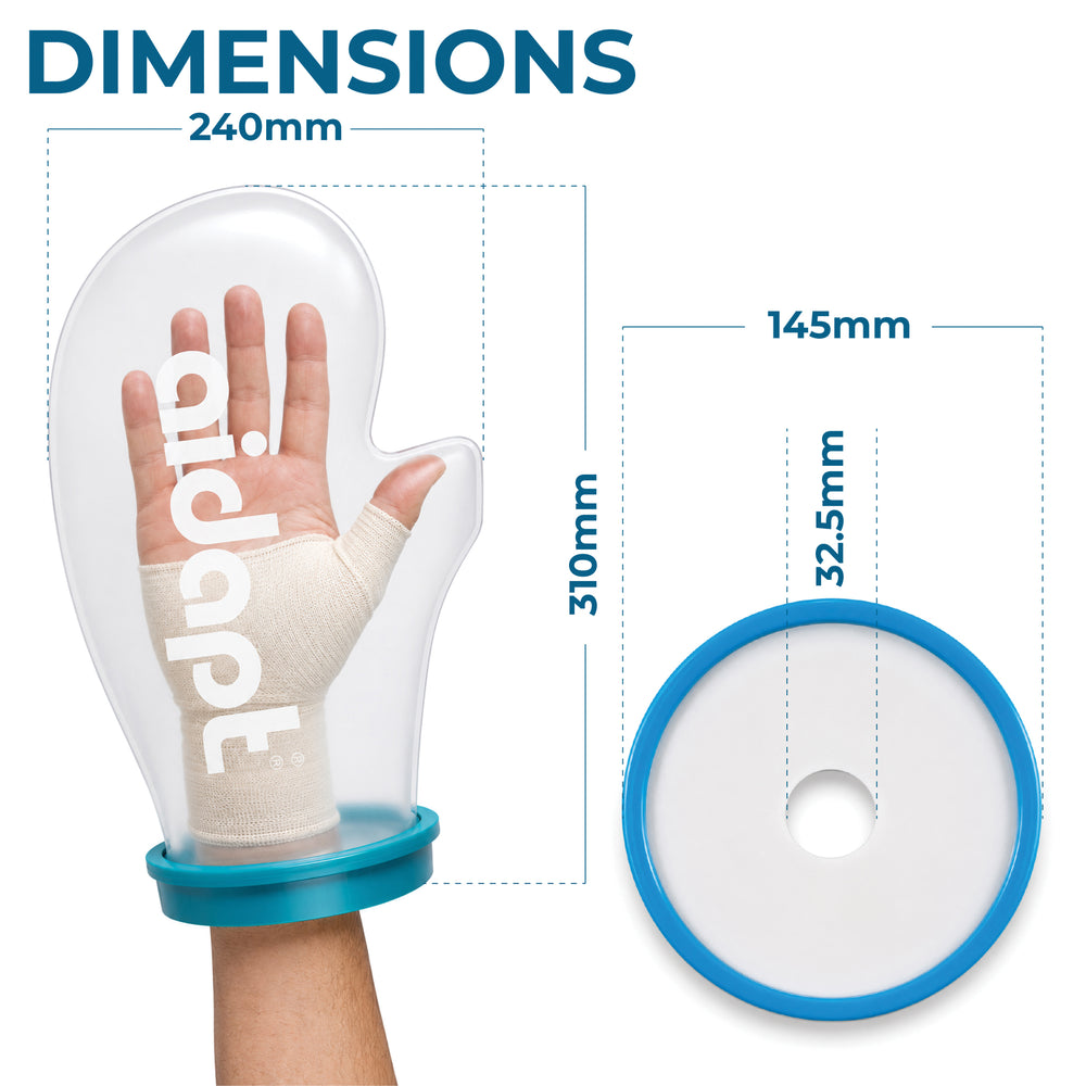 Aidapt Waterproof Cast and Bandage Protector for use whilst Showering/Bathing VM200