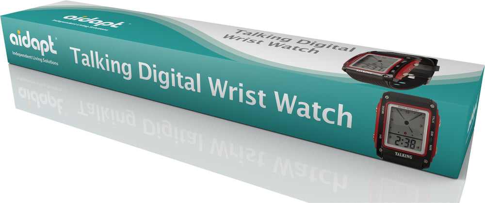 Aidapt Water Resistant Talking Digital Wrist Watch VM302A VM302B