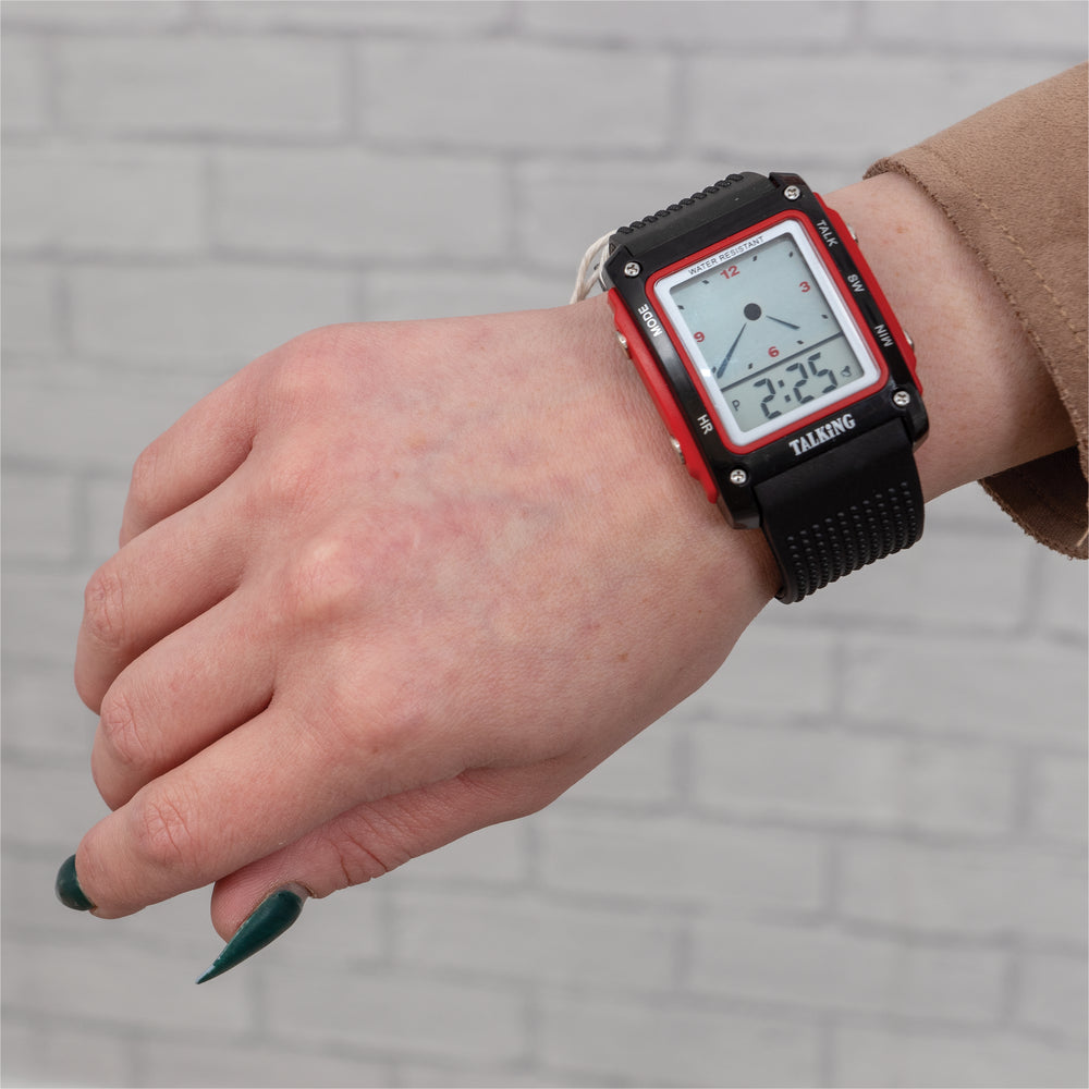 Aidapt Water Resistant Talking Digital Wrist Watch VM302A VM302B