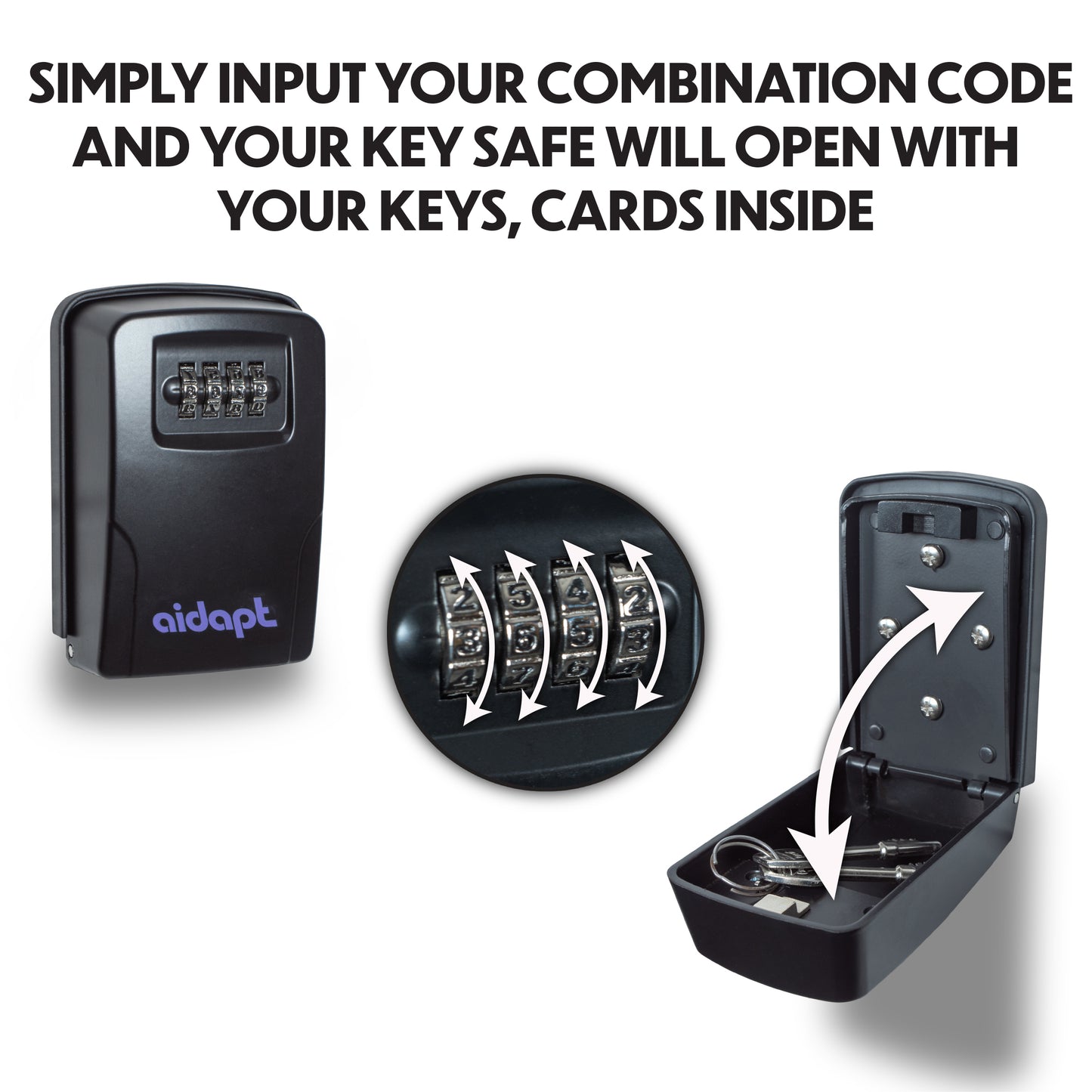 Aidapt Wall Mounted Key Safe VM844A