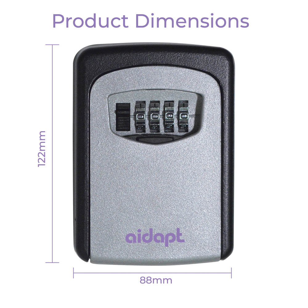 Aidapt Wall Mounted Weatherproof Key Safe VM844B