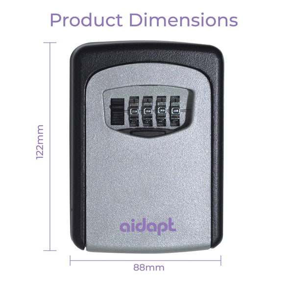 Aidapt Wall Mounted Weatherproof Key Safe VM844B