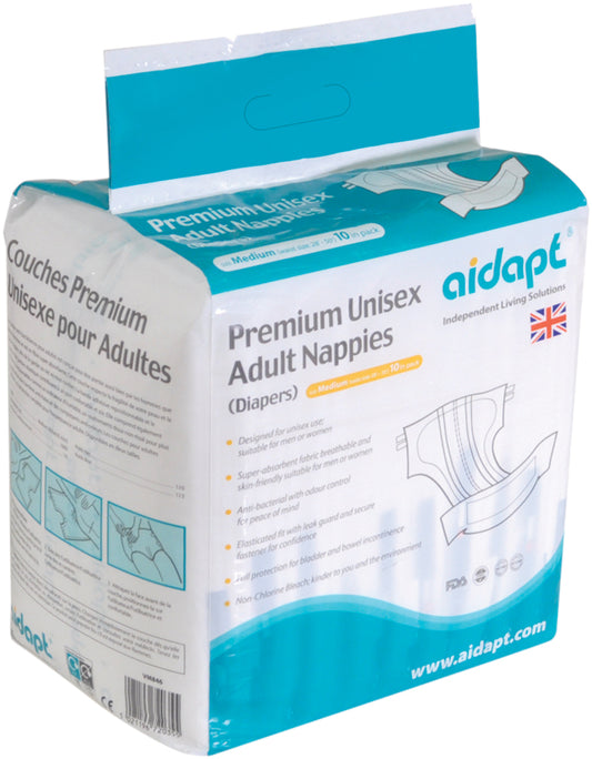 Premium Unisex Adult Nappies (Diapers) VM846