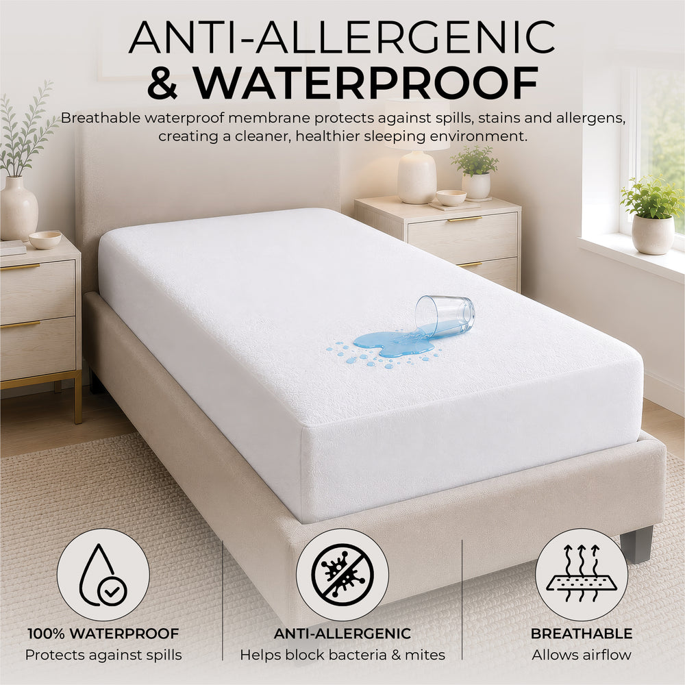Aidapt Anti Allergenic Waterproof Mattress Protector VM850/VM850D/VM850K