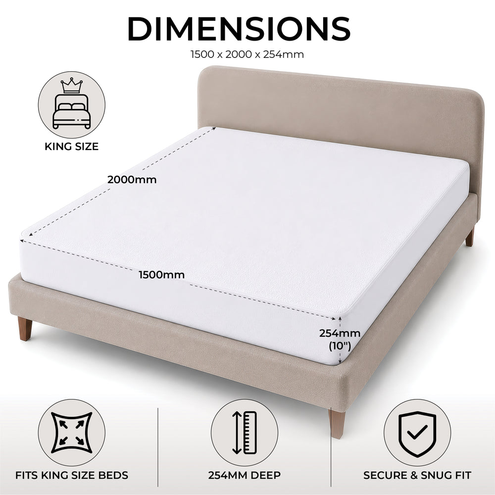 Aidapt Anti Allergenic Waterproof Mattress Protector VM850/VM850D/VM850K