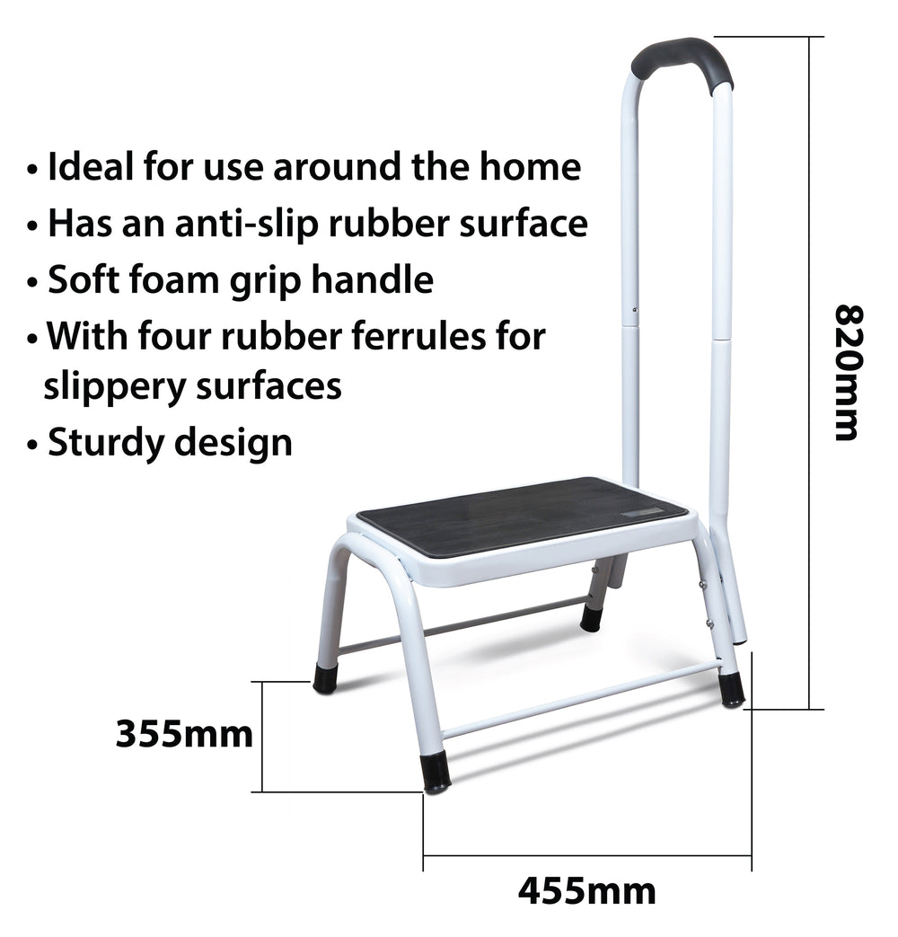 Aidapt Step Stool with Handrail VM862