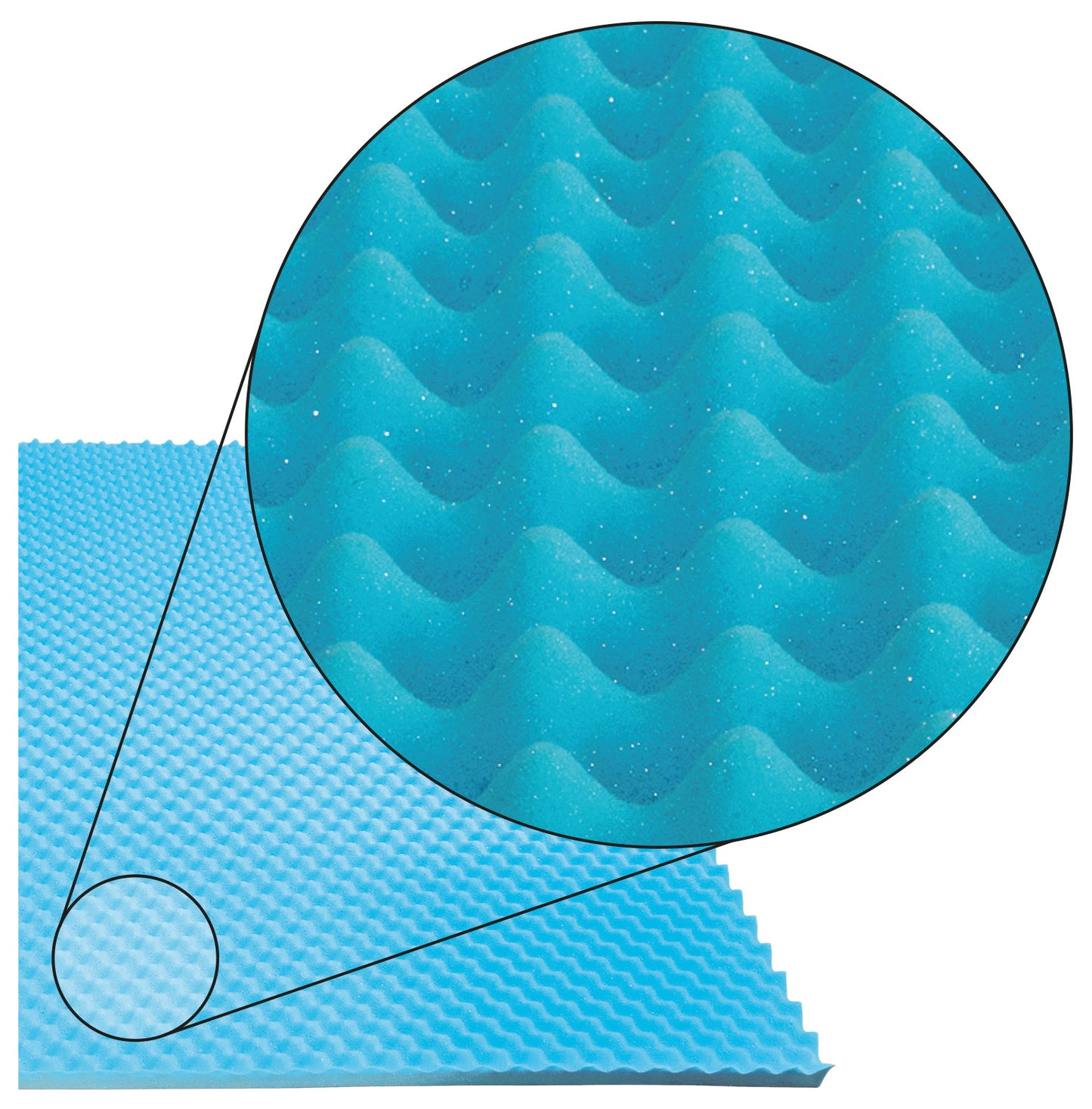 Aidapt Gel Memory Foam Mattress Topper VM866