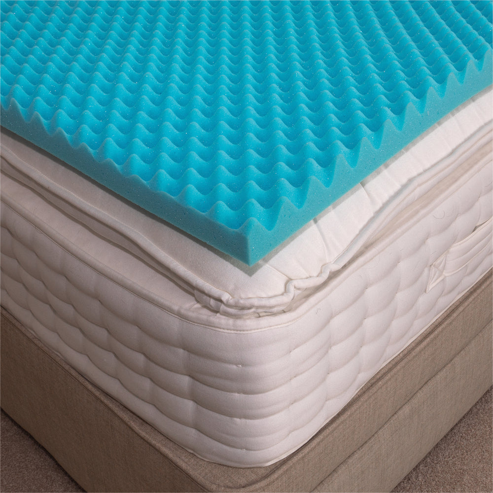 Aidapt Gel Memory Foam Mattress Topper VM866