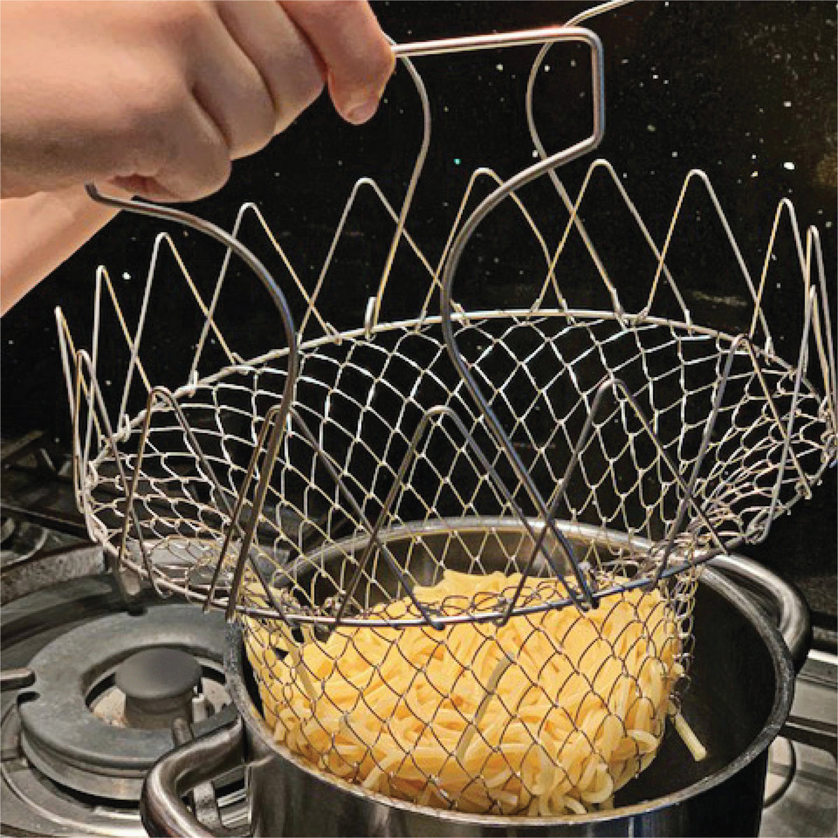 Aidapt Cooking Basket Arthritic Hands Reduce Burns Scalds VM908B