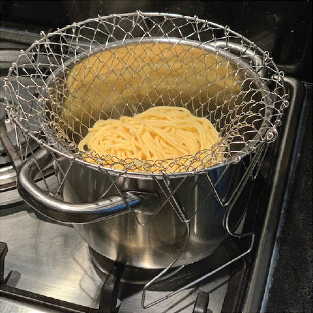 Aidapt Cooking Basket Arthritic Hands Reduce Burns Scalds VM908B