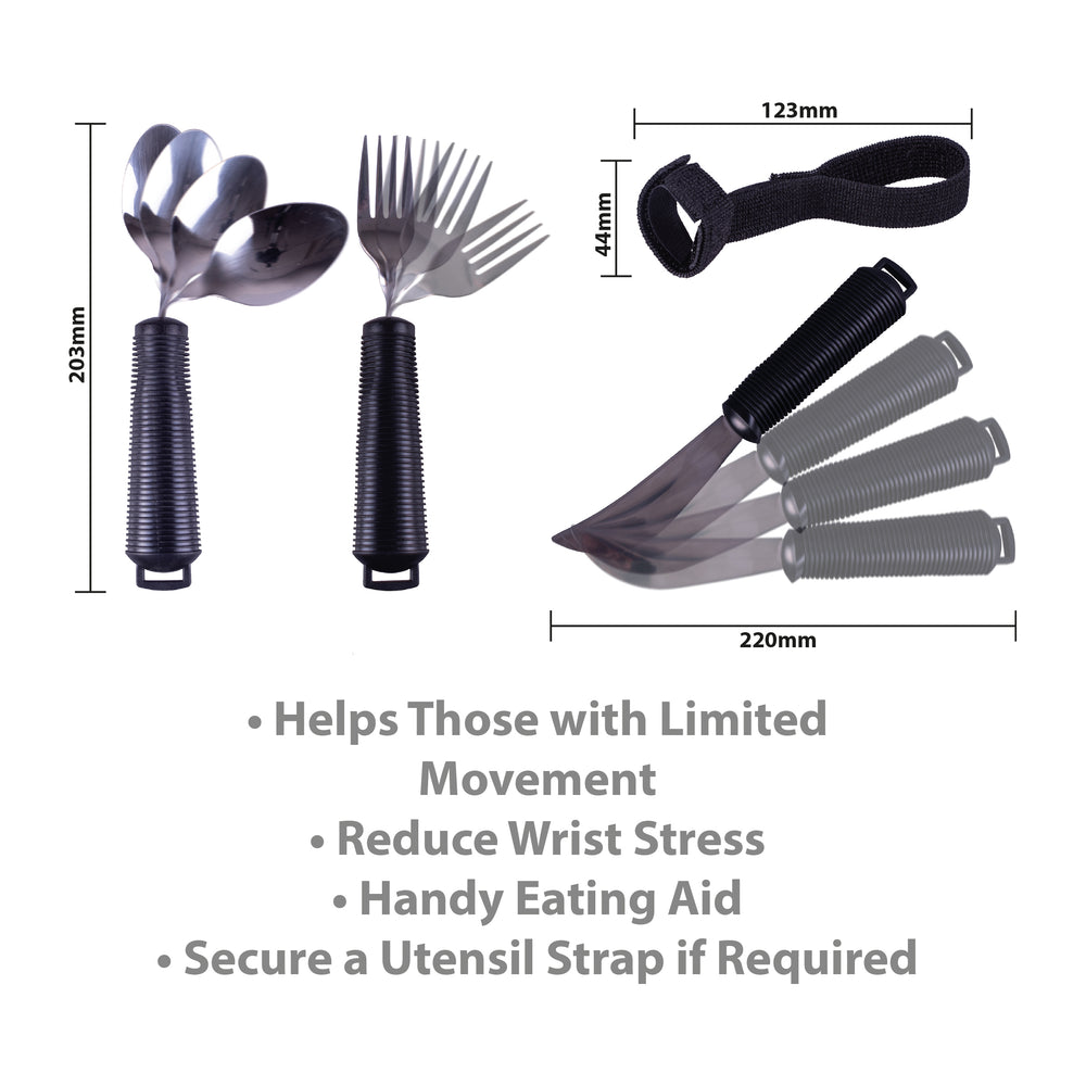 Aidapt Bendable Cutlery 3 Piece Set VM914