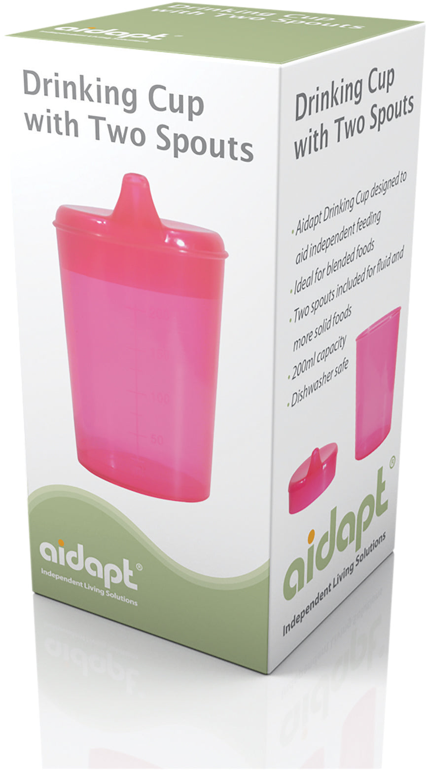 Aidapt Drinking Cup with 2 Spouts VM922AG/VM922AH