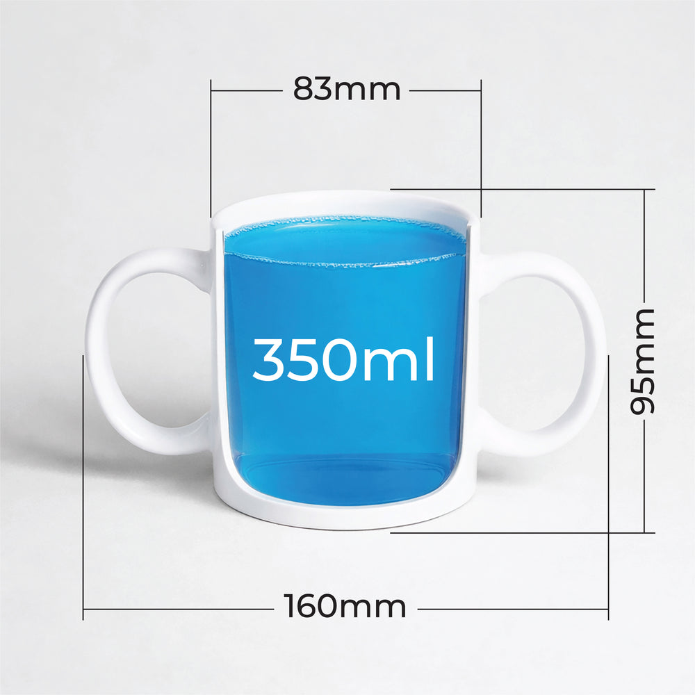 Mug en céramique à deux anses VM922J