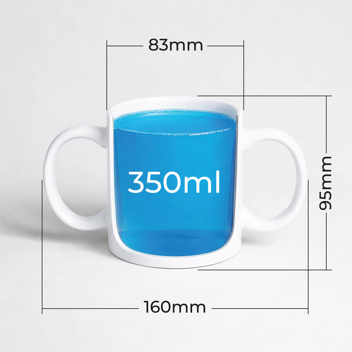 Mug en céramique à deux anses VM922J