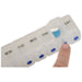 Aidapt Deluxe Weekday Pill Dispenser with Push Button Release VM930AB