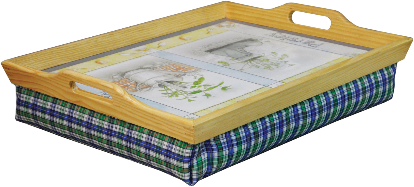 Aidapt Plateau de lit/fauteuil en bois pour petit-déjeuner avec coussin VM938