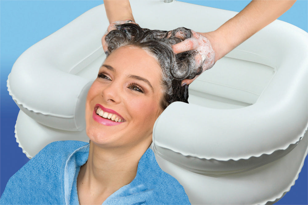 Bassin de lavage pour cheveux gonflable Aidapt VM970