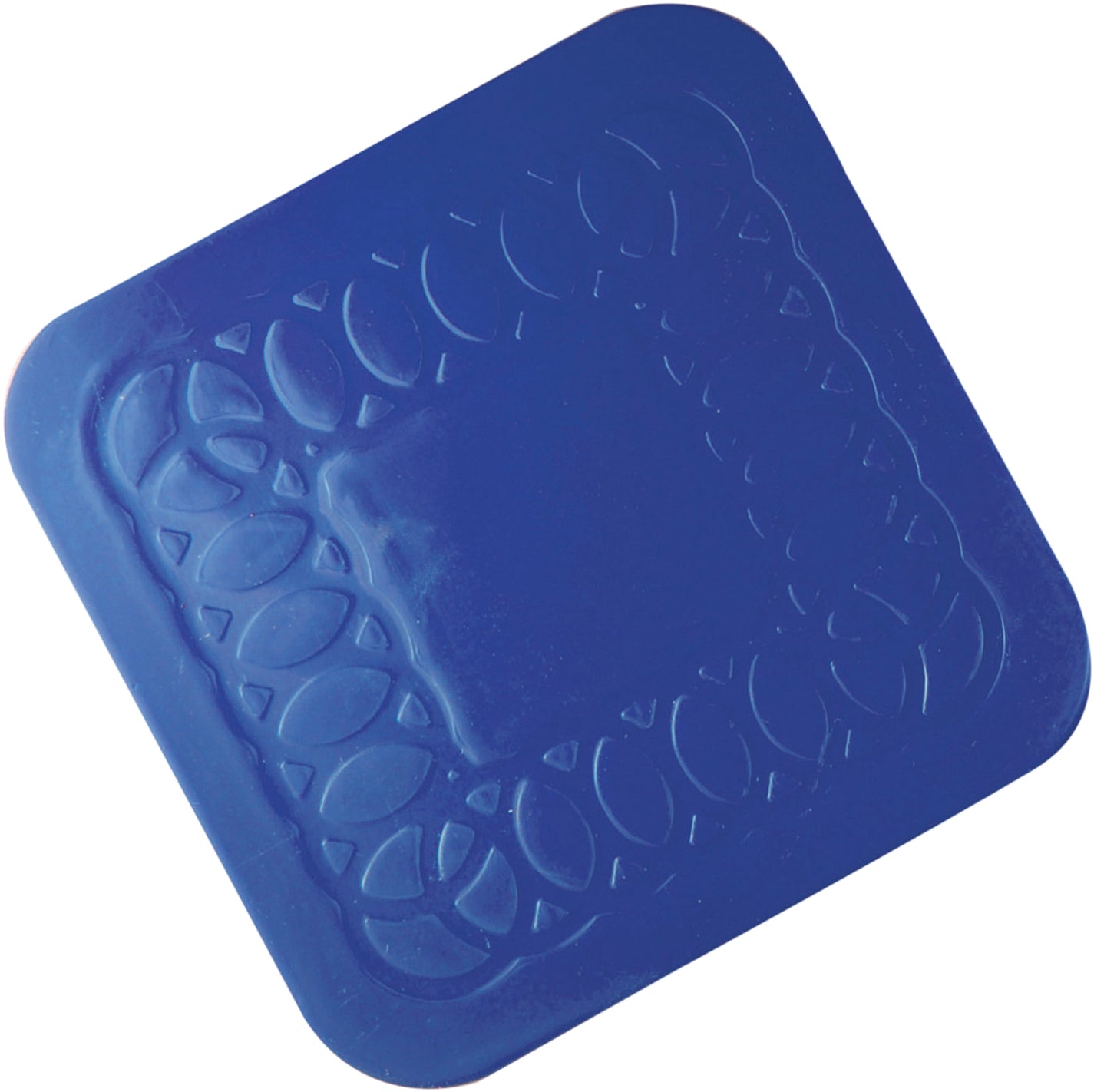 Aidapt Tenura Anti Slip Silicone Rubber Square Coaster (Pack of 4)