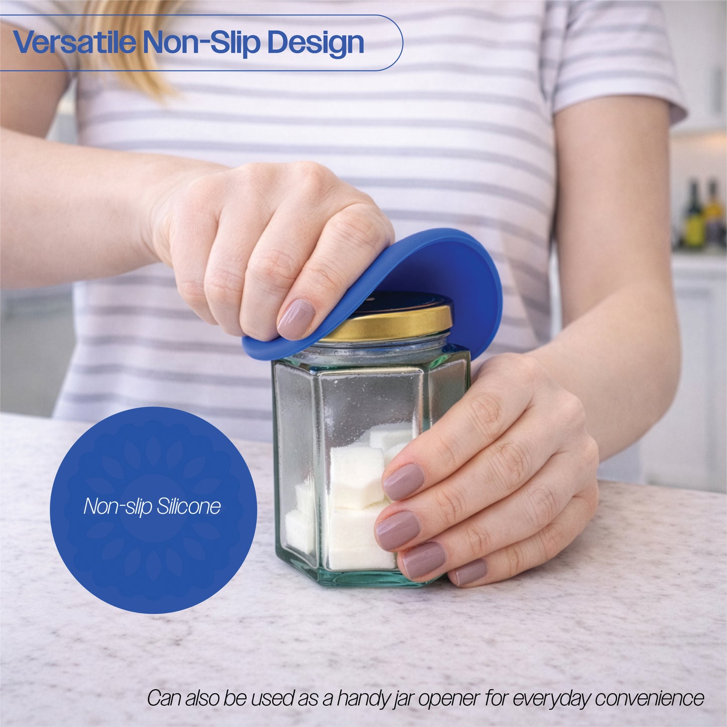 Aidapt Non Slip Silicone round Coaster VM989B
