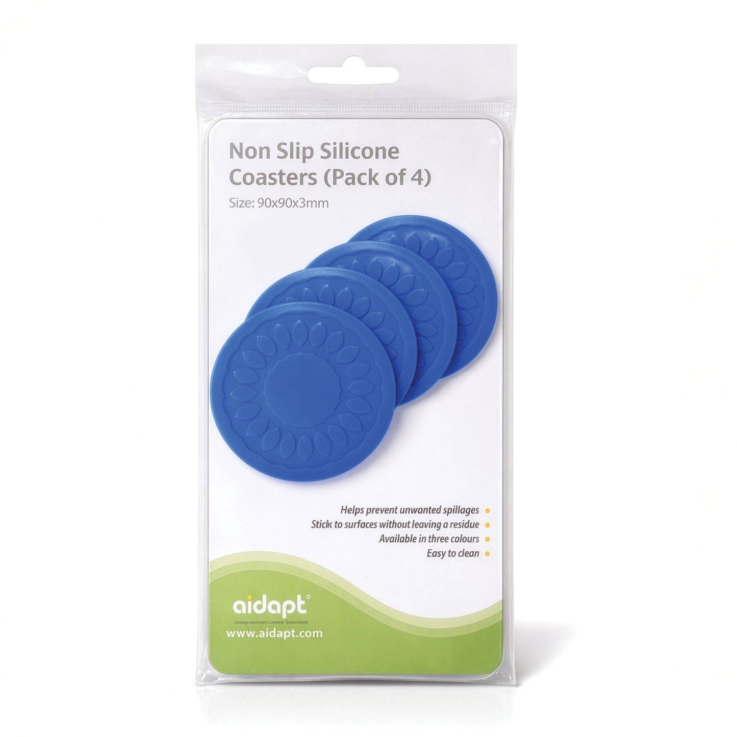 Aidapt Non Slip Silicone round Coaster VM989B