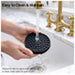 Aidapt Non-Slip Silicone Table Coasters VM990BLK