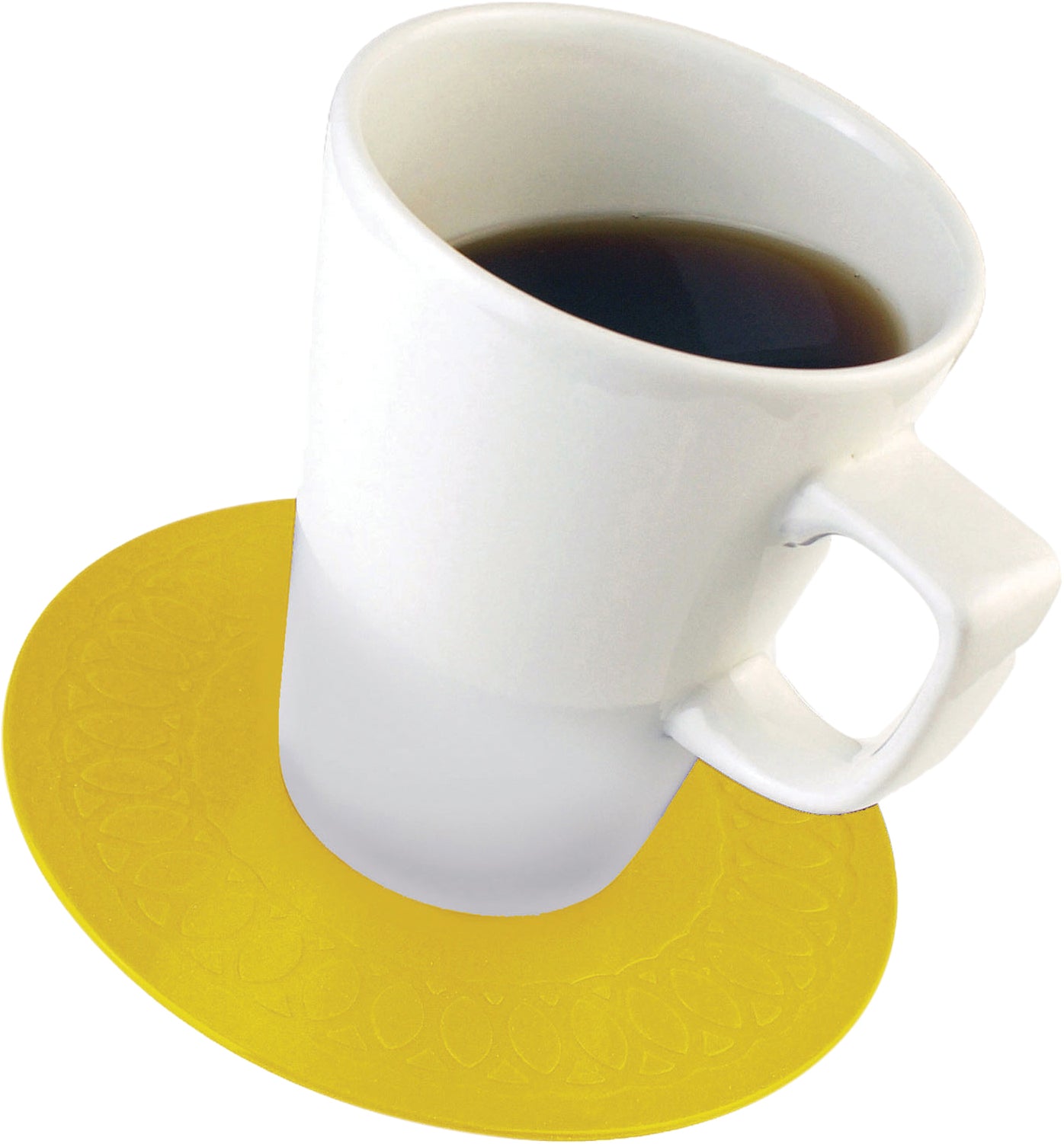 Aidapt Tenura Silicone Rubber Anti Slip Circular Mats/Coasters 14 cm