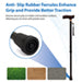 Extendable Walking Cane with Strap VP155FB