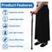 Extendable Walking Cane with Strap VP155FB