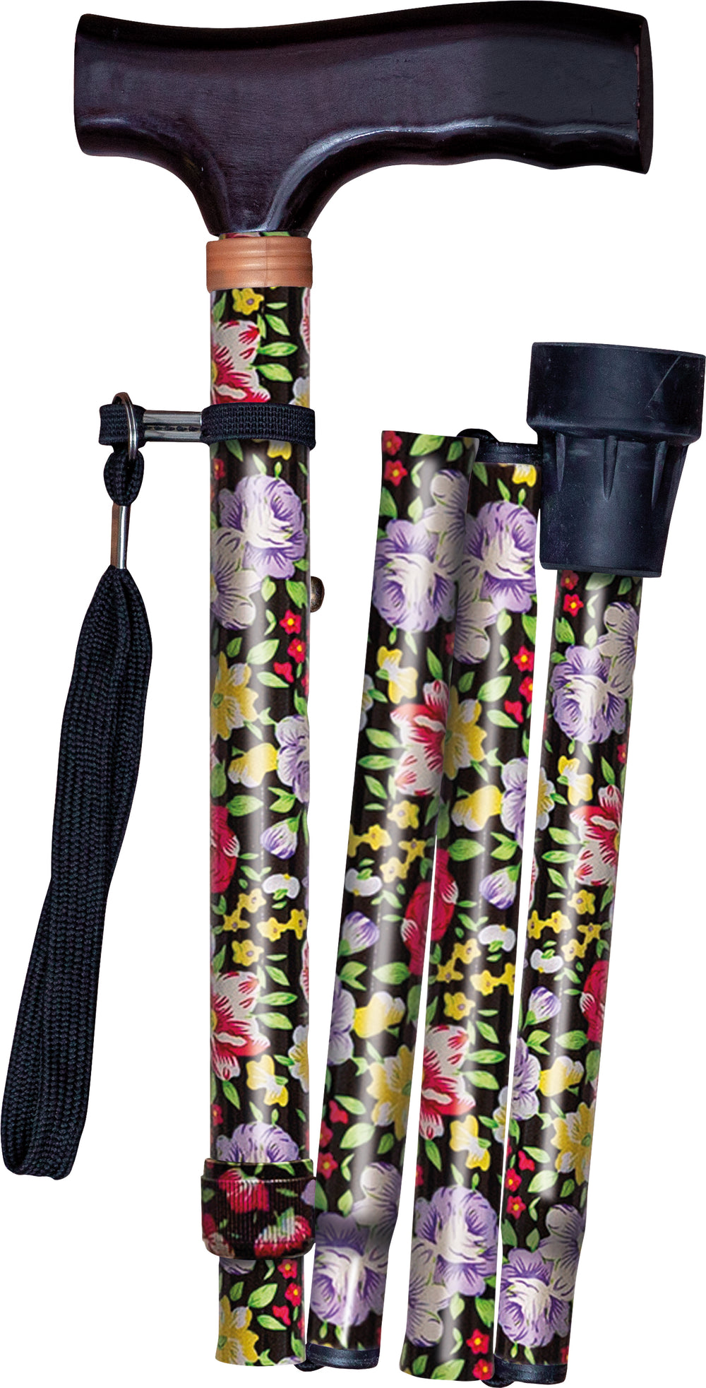 Aidapt Folding Walking Cane - Patterned