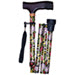 Aidapt Folding Walking Cane - Patterned
