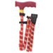 Aidapt Extendable Plastic Handled Walking Stick with Engraved Pattern