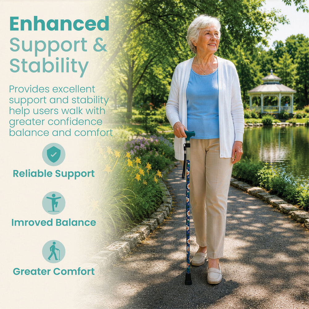 Aidapt Deluxe Folding Walking Cane