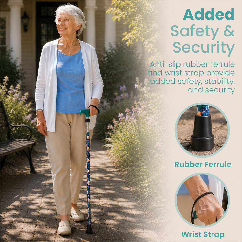 Aidapt Deluxe Folding Walking Cane