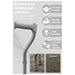 Aidapt Small Base Quad Cane VP159AA