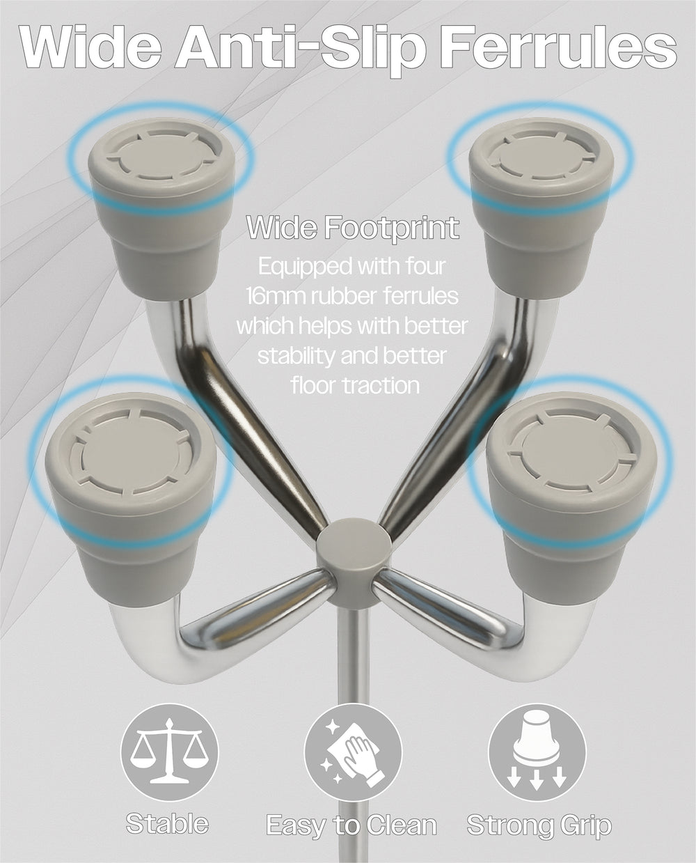 Aidapt Small Base Quad Cane VP159AA