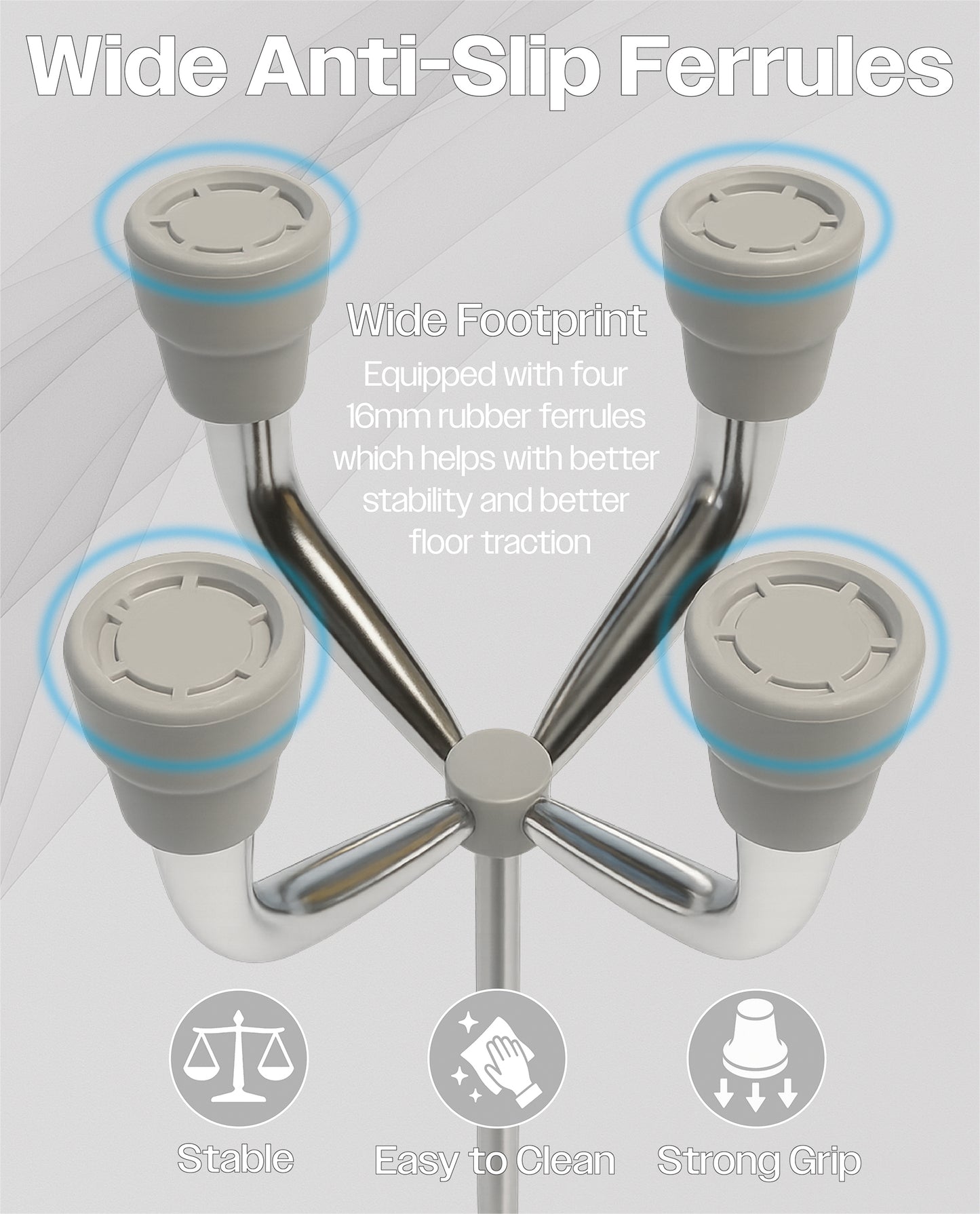 Aidapt Small Base Quad Cane VP159AA