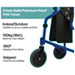 Aidapt Three Wheeled Walker with Bag in Blue VP174FC