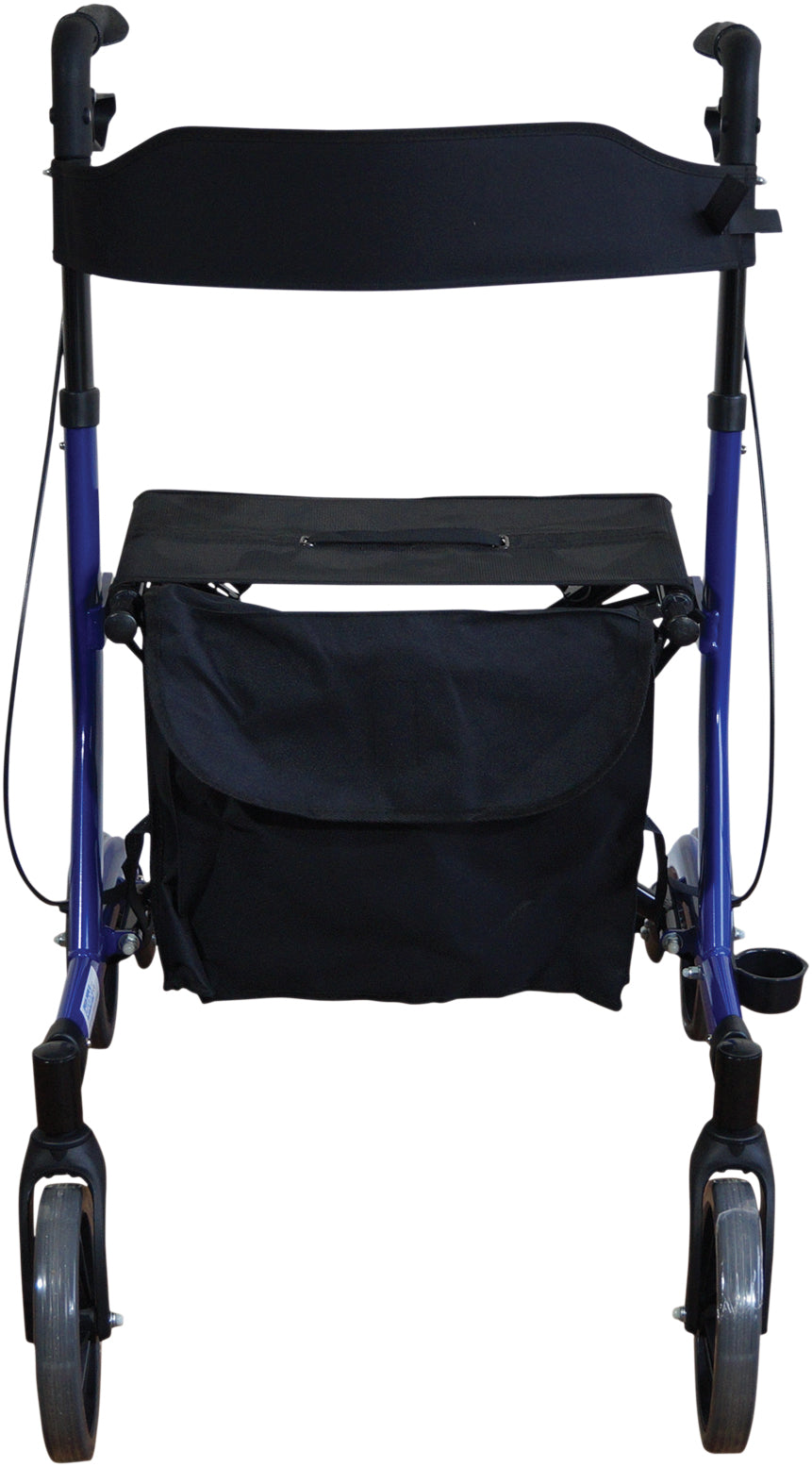 Aidapt Deluxe Ultra Lightweight Folding 4 Wheeled Rollator VP183