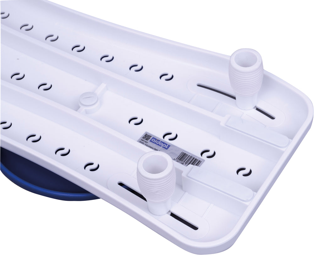Aidapt Width Adjustable Bath Board with Integral Handle and Turntable VR110T
