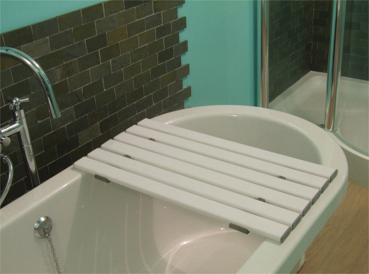 Aidapt Medina Wide Plastic Bath Shower board 26" 27" 28" 6 Slatted VR124 VR125 VR126