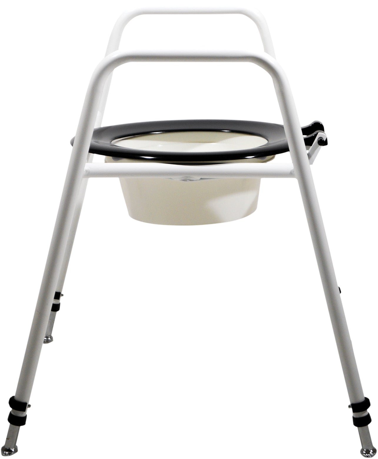 Solo Skandia Combined Bariatric Raised Toilet Seat and Frame Freestanding or Floor fixed VR157B