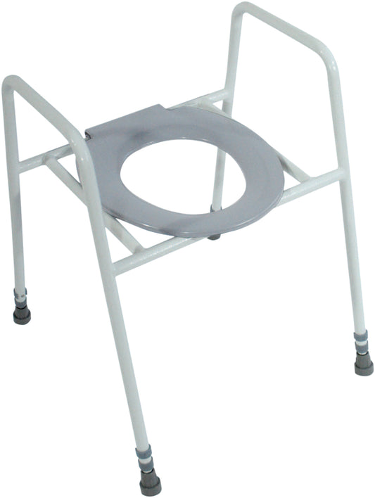 Aidapt Solo Skandia Raised Toilet Seat and Frame with Clip on Seat VR157FC